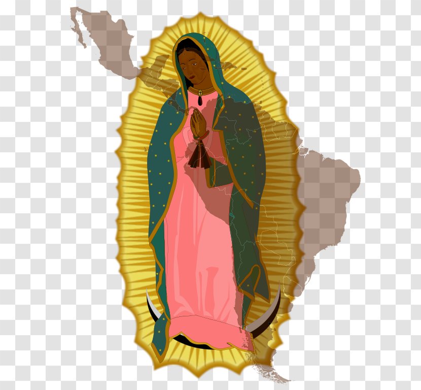 Basilica Of Our Lady Guadalupe United States Clip Art - Latin America Transparent PNG