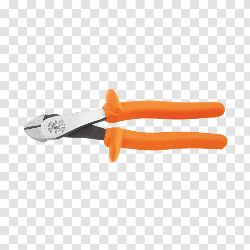 Diagonal Pliers Lineman's Klein Tools Hand Tool - Nipper Transparent PNG