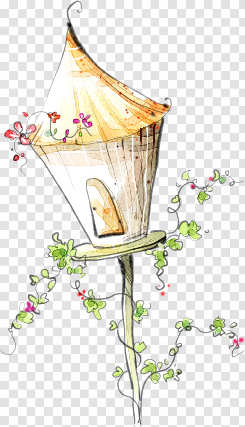 Post Box Cartoon - Watercolor Painting - Cute Hand-painted Mailbox Cabin Transparent PNG