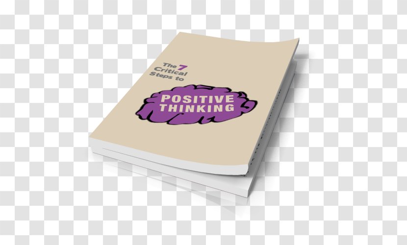 Purple Violet Brand Font - Positive Thinking Transparent PNG