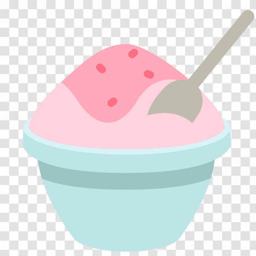 Ice Cream Cone Background - Bowl - Tableware Frozen Yogurt Transparent PNG