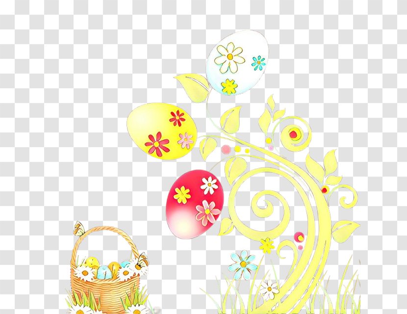 Clip Art Easter Egg Illustration Vector Graphics - Drawing - Flower Transparent PNG