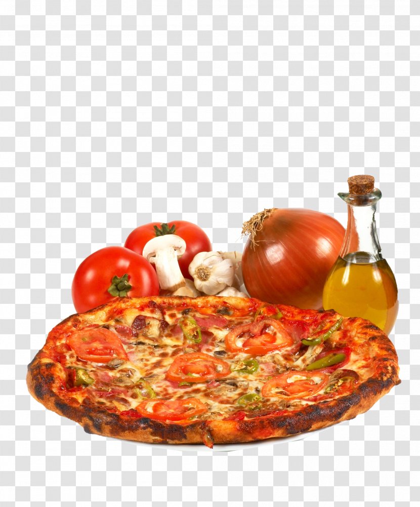 Sicilian Pizza Italian Cuisine Hamburger Take-out Transparent PNG