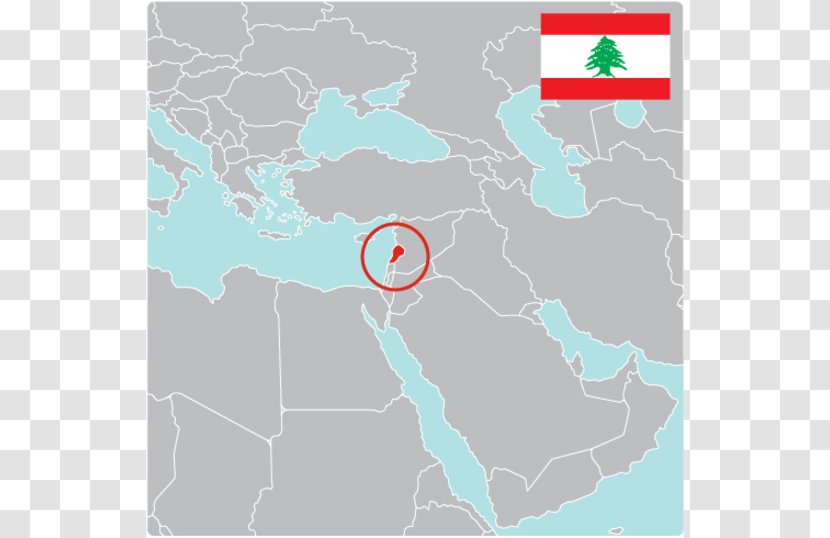 World Map Lebanon Syria - Fact Transparent PNG