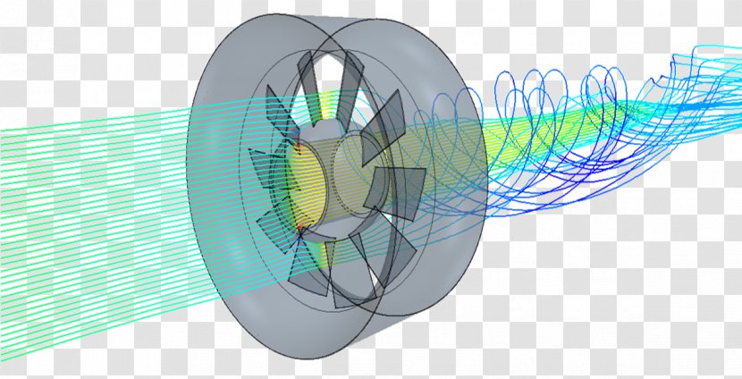 Turbine Blade Tidal Stream Generator Computational Fluid Dynamics Power - Simulation - Energy Transparent PNG