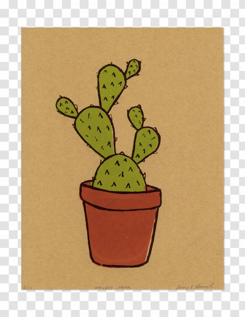 Cactus Prickly Pear Image Drawing Nopal - Web Design - Heat Transparent PNG
