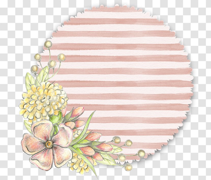 Floral Flower Background - Pink - Wildflower Beige Transparent PNG
