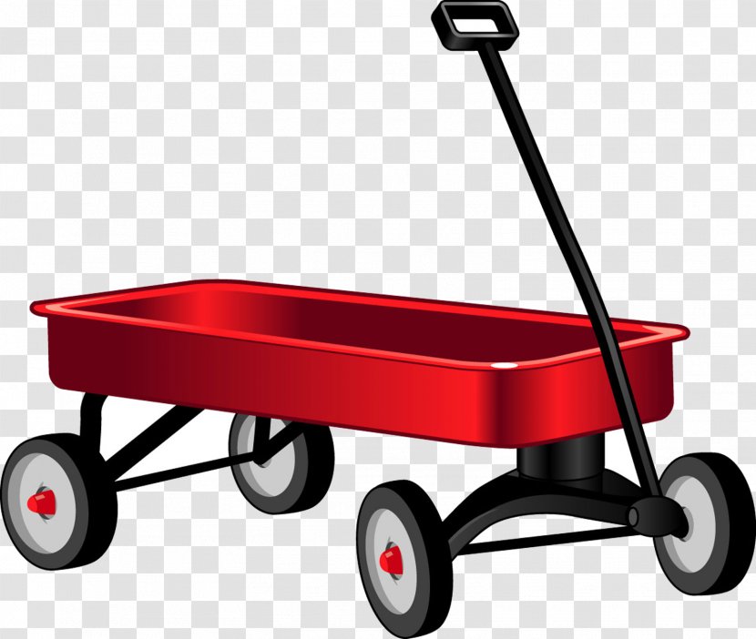 Car Toy Wagon Radio Flyer Child - Cocktail Party Transparent PNG