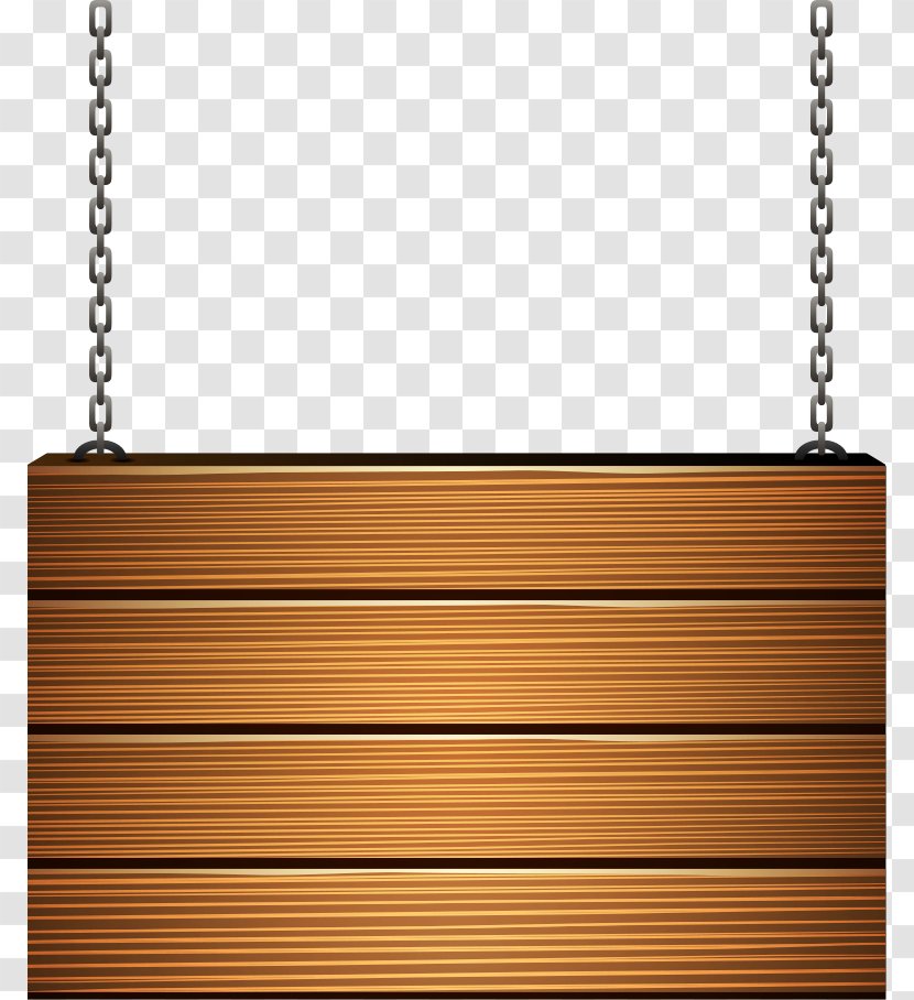 Wood - Billboard - Chains Vector Wooden Transparent PNG