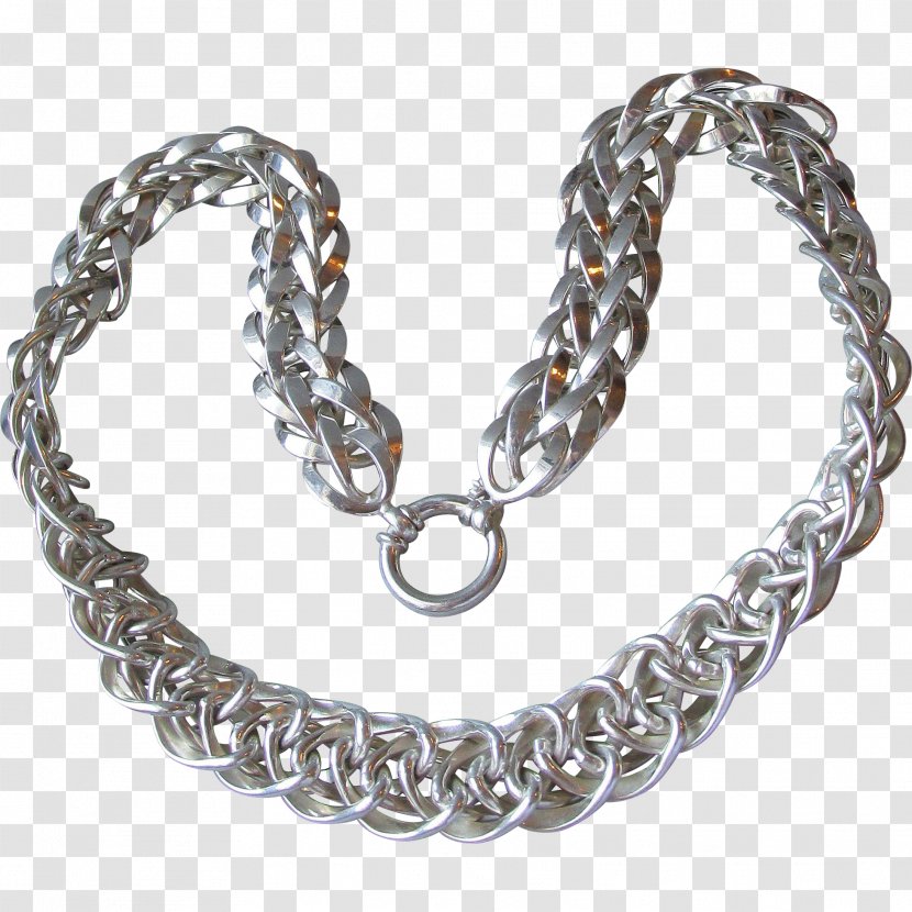 Chain Necklace Jewellery Silver Dog Transparent PNG