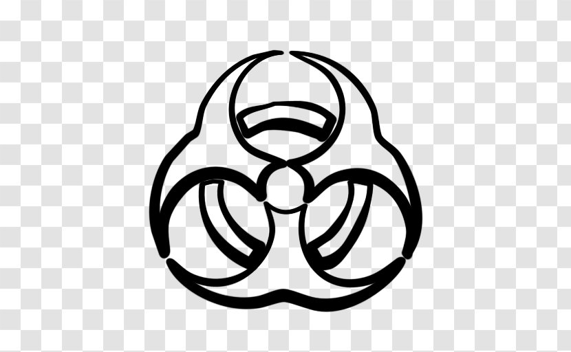 Biological Hazard Symbol Clip Art - Toxin - Absolut Clipart Transparent PNG