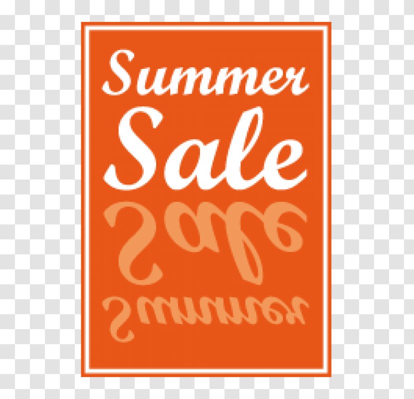 Stock Photography Poster Sales Royalty-free - Brand - Summer Sale Transparent PNG