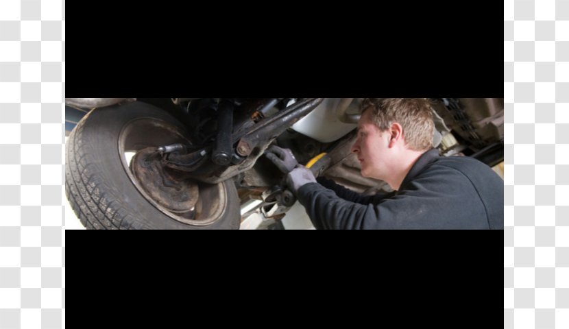 Tire Car Technician Mechanic Muffler - Automotive Exterior - Repairman Transparent PNG