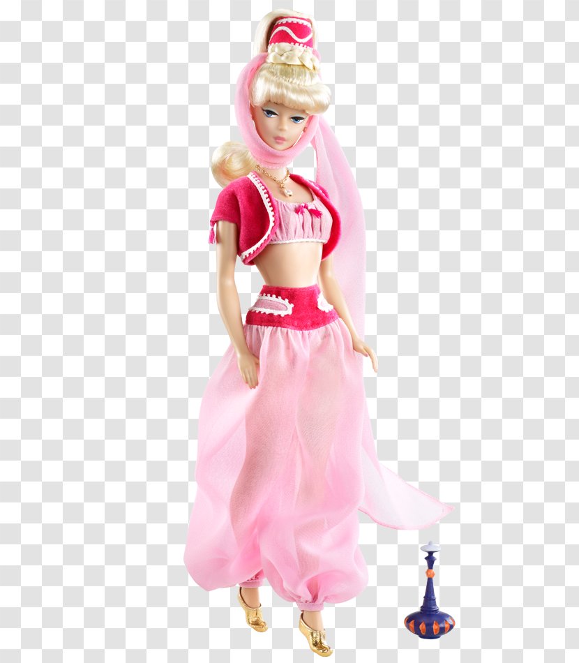 I Dream Of Jeannie Samantha Barbie Barbara Eden Doll - Bewitched - Old-fashioned Tv Transparent PNG