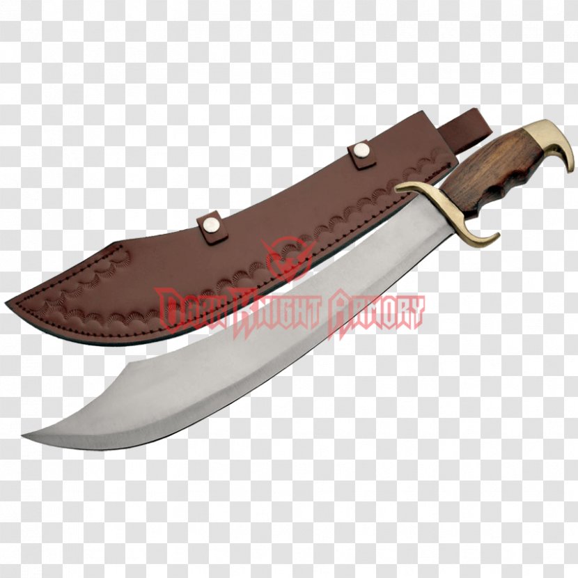 Bowie Knife Hunting & Survival Knives Throwing Machete - Pirate Transparent PNG