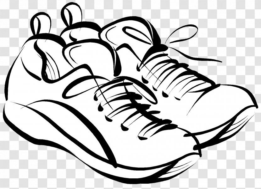 T-shirt Shoe Sneakers Drawing Clip Art - Shoes Transparent PNG
