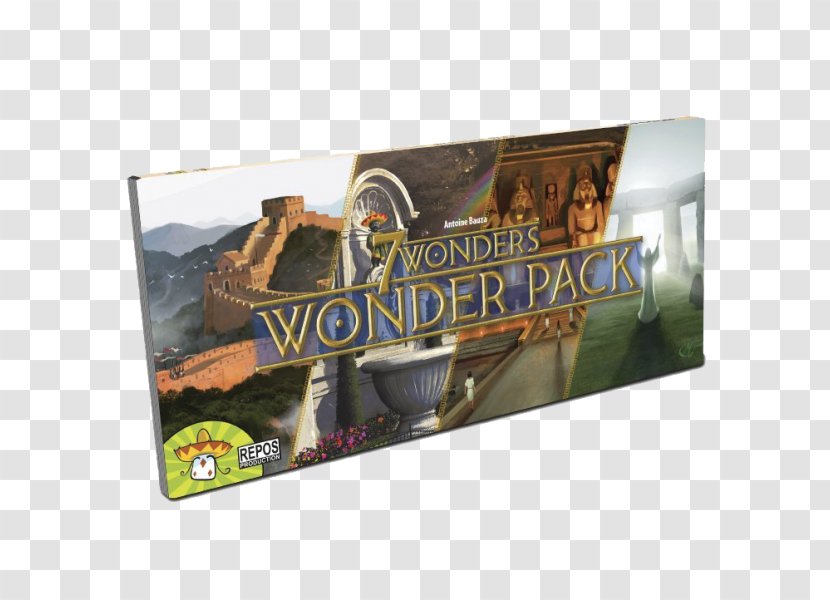 Repos Production 7 Wonders: Wonder Pack Expansion New7Wonders Of The World Game - Wonders Cities Extension - Banner Transparent PNG