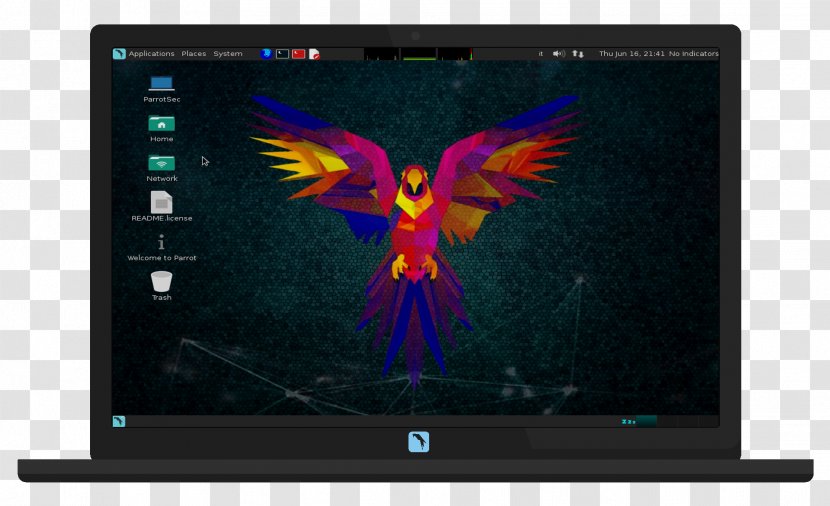 Parrot Security OS Linux Distribution Hacker Penetration Test Operating Systems - Systemd Transparent PNG