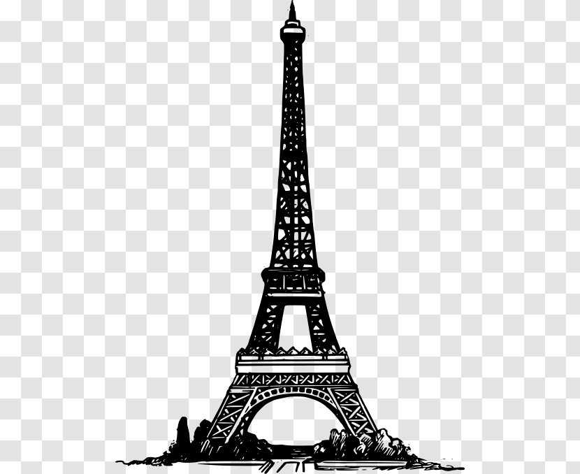 Eiffel Tower Electricity Art Clip Transparent PNG