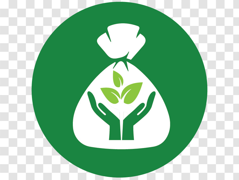 Green Logo Leaf Symbol Plant Transparent PNG