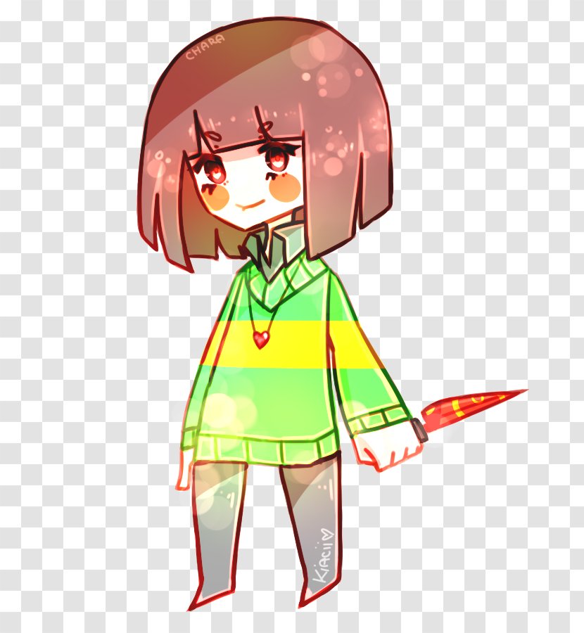 Undertale Drawing Flowey - Heart - Chara Transparent PNG