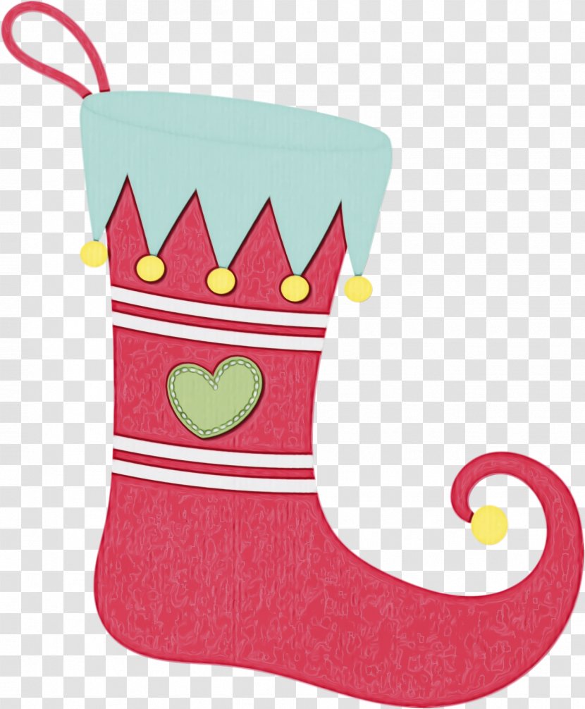 Christmas Stocking - Paint - Birthday Candle Interior Design Transparent PNG