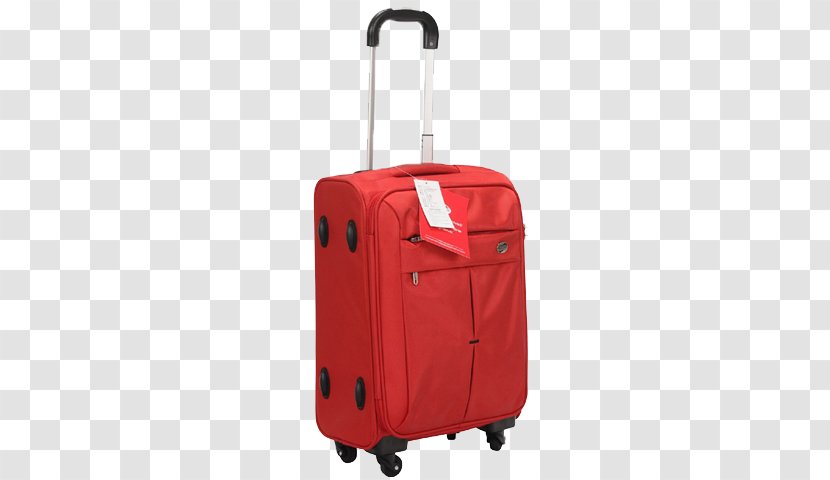 American Tourister Suitcase Hand Luggage Baggage - Red Brands Transparent PNG