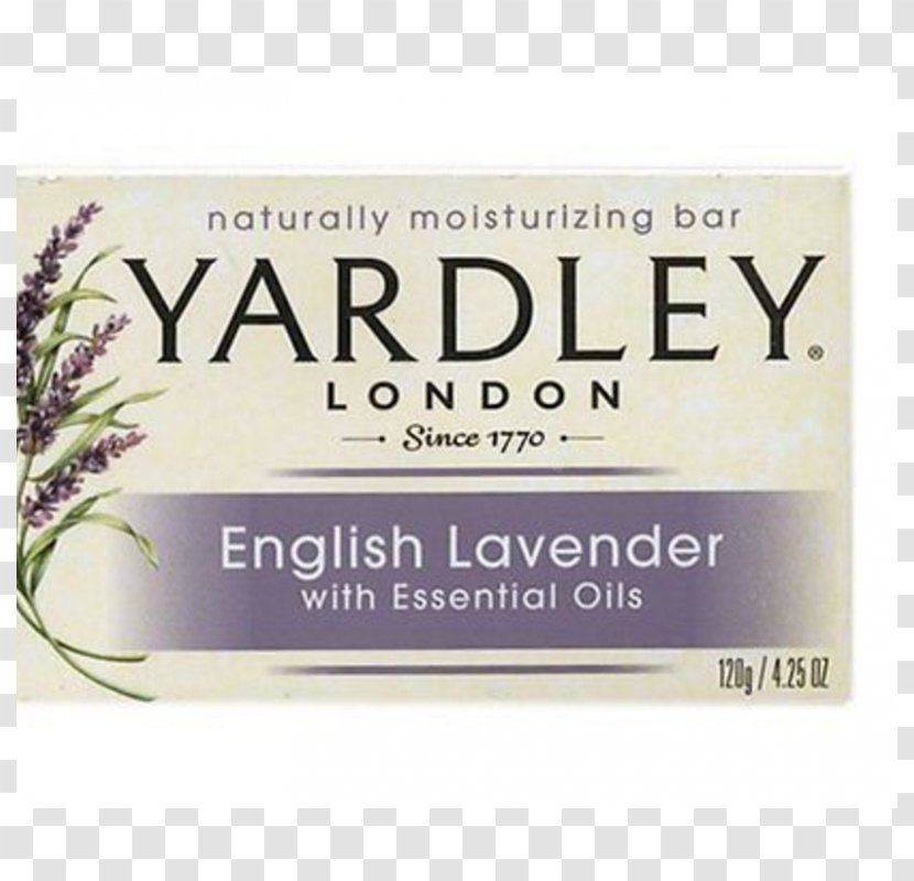 English Lavender Yardley Of London Soap White Pudding Shea Butter Transparent PNG