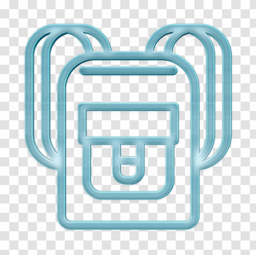 Lifestyle Icons Icon Backpack Icon Transparent PNG