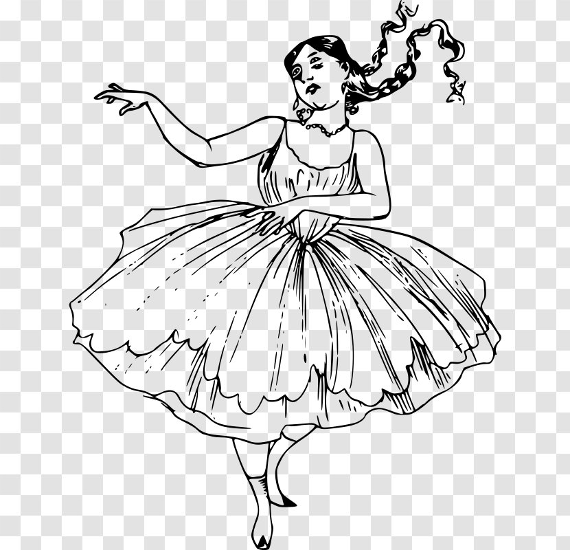 Dance Drawing Clip Art - Silhouette - Dancing LADY Transparent PNG