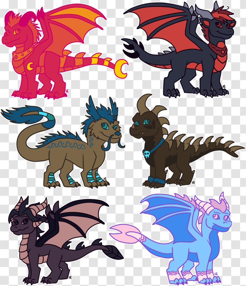 Pony Illustration Dragon Clip Art Cartoon - Fiction Transparent PNG