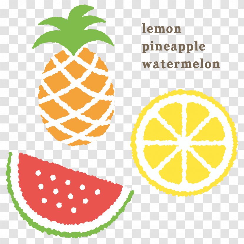 Fruit Pineapple Watermelon - Photography Transparent PNG