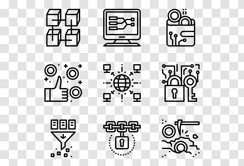 Icon Design Clip Art - Area - Crypto Currency Transparent PNG