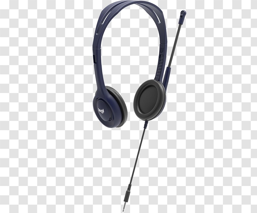 Headphones Microphone Headset Logitech Phone Connector Transparent PNG