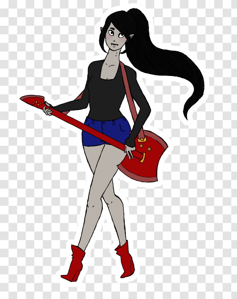 Marceline The Vampire Queen Axe Bass Drawing - Tree Transparent PNG