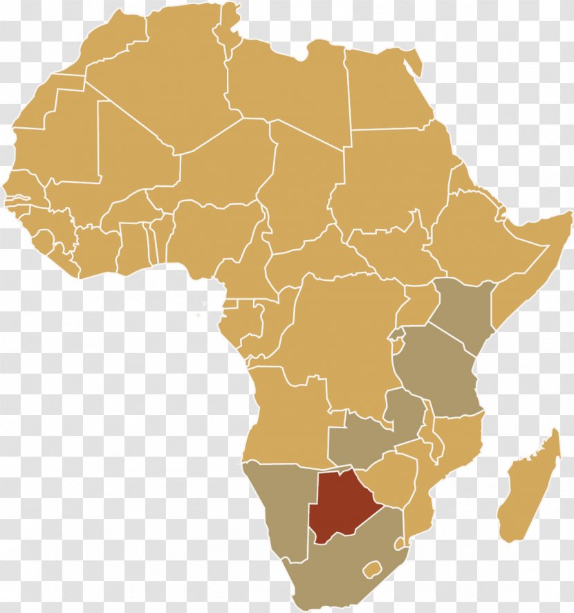 Kenya Vector Graphics Mapa Polityczna Image - Map - Botswana Safari Transparent PNG