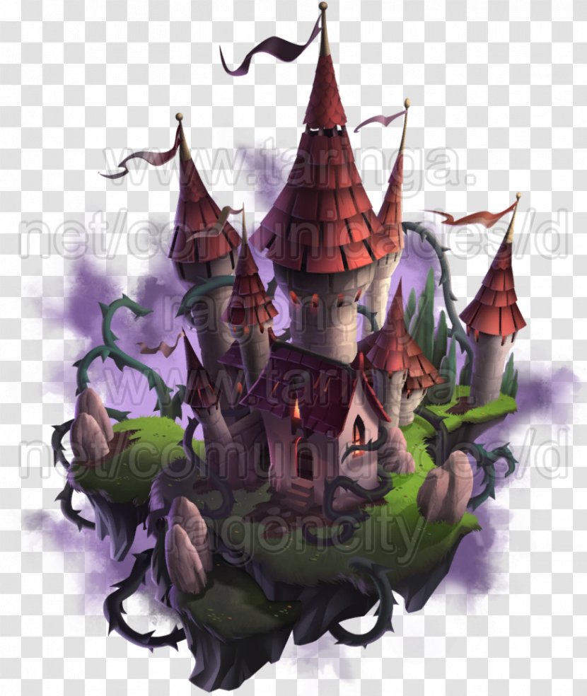 Pin Lead Fairy Tale Dragon City - Watercolor Transparent PNG