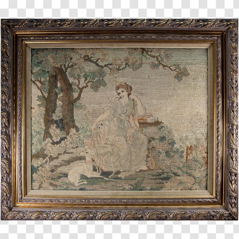 Tapestry Needlepoint Picture Frames Textile Antique - Still Life - Linens Transparent PNG