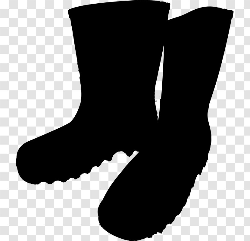 Shoe Boot Walking Clip Art Black M - Footwear Transparent PNG
