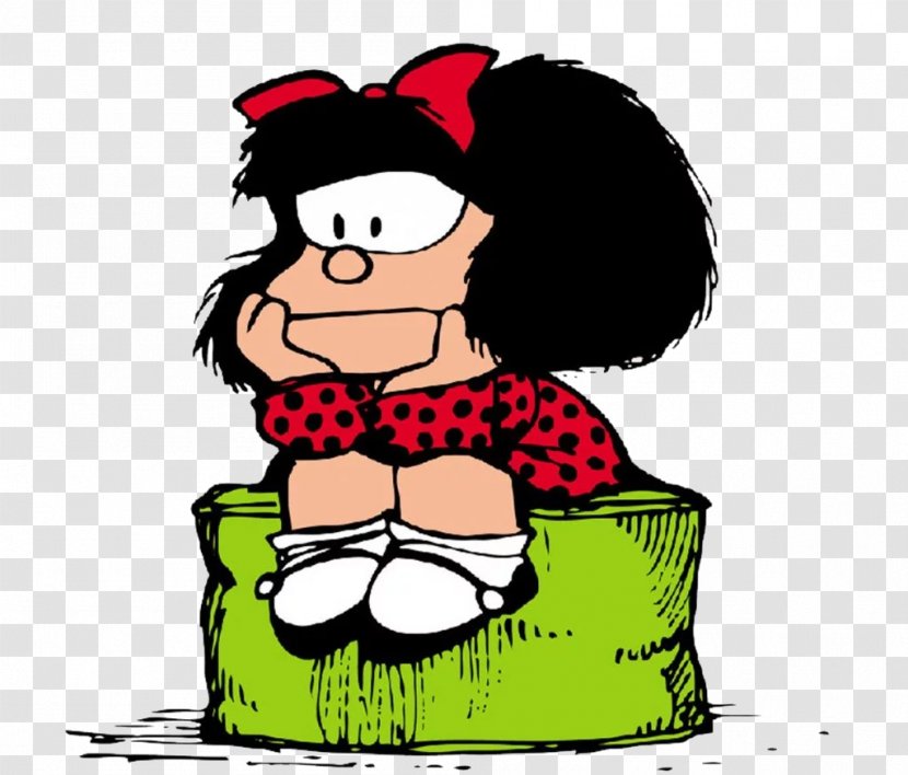 Mafalda Comics Comic Strip Humour Guille - Fictional Character - Garfield Transparent PNG