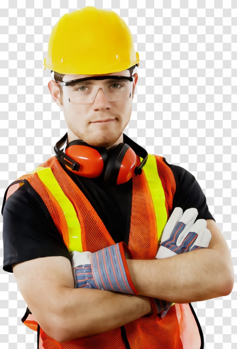 Hard Hat Personal Protective Equipment High-visibility Clothing Construction Worker - Helmet - Engineer Transparent PNG