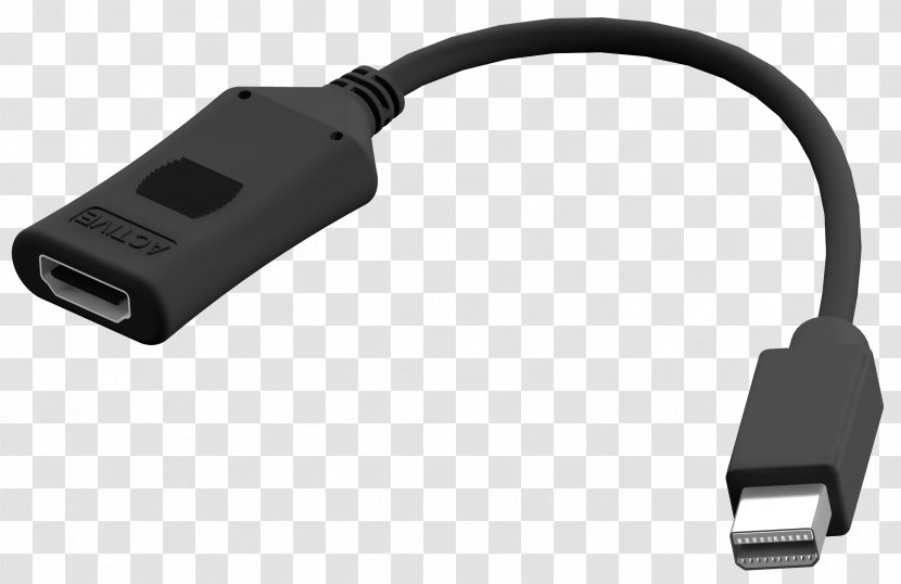 Adapter HDMI Electrical Cable Mac Mini Laptop - Hardware - Thunderbolt Transparent PNG