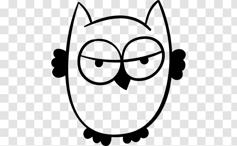 Owl Symbol - Facial Expression - Nose Transparent PNG