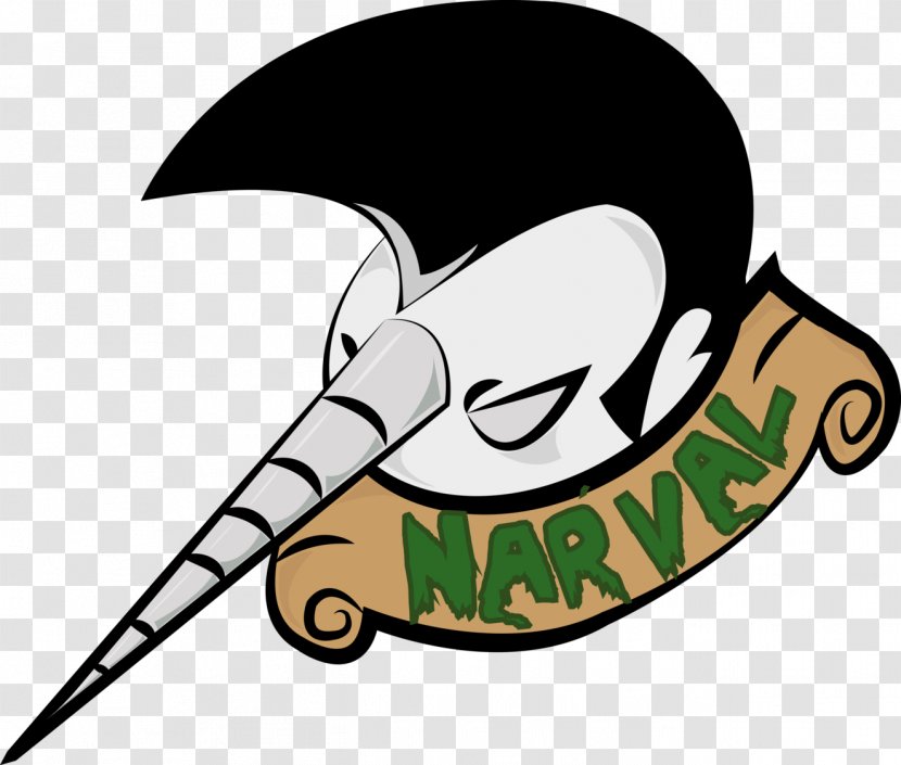 Headgear Cartoon Narwhal Logo Clip Art - Psychobilly Transparent PNG