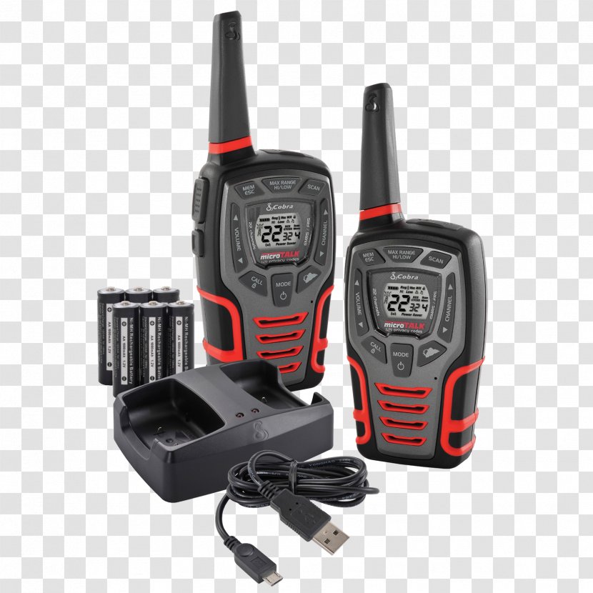 Walkie-talkie Two-way Radio Family Service Citizens Band General Mobile - Walkietalkie Transparent PNG