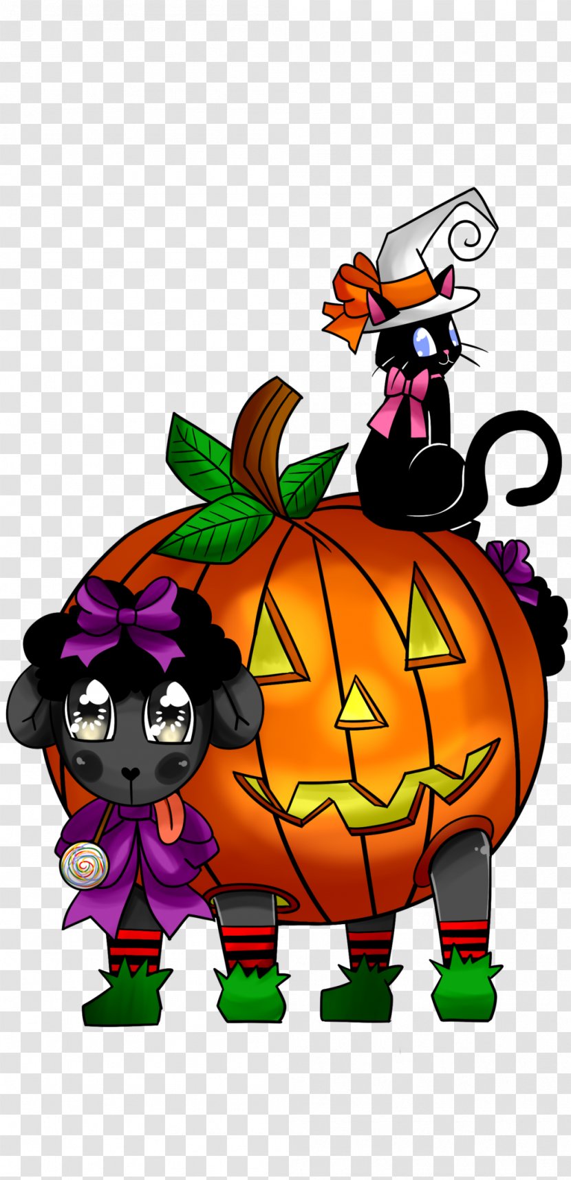 Pumpkin Character Fiction Clip Art Transparent PNG