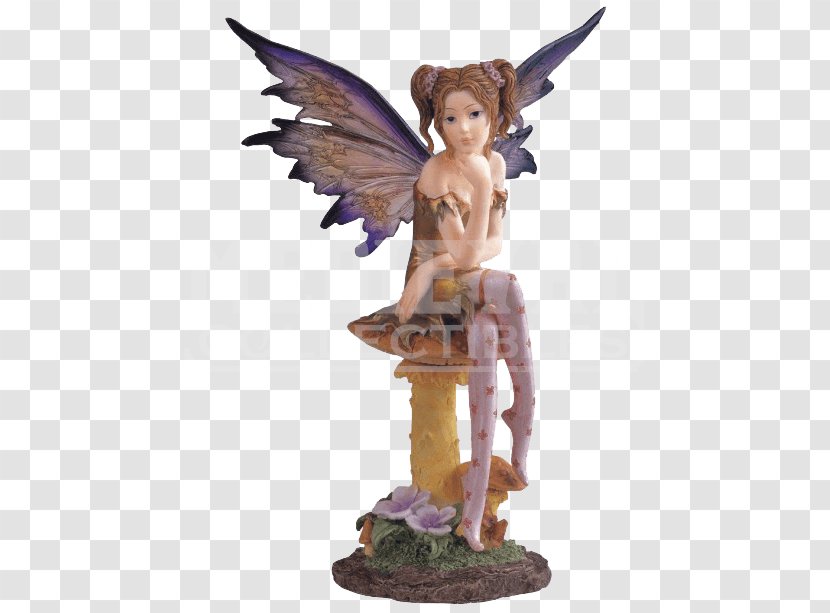 Fairy Figurine Statue Pixie Fantasy - Collectable Transparent PNG