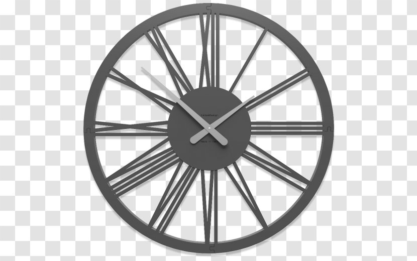 Wheel Car Bicycle Clock Spoke - Alloy Transparent PNG