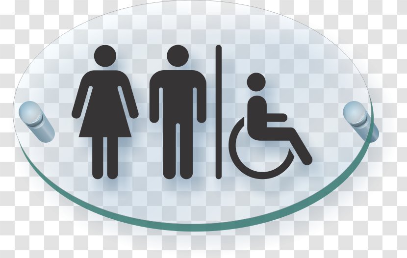 Disability Public Toilet Americans With Disabilities Act Of 1990 Royalty-free - Number - Disabled Sign Transparent PNG