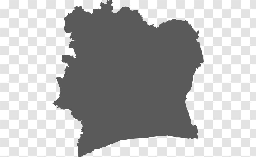 Côte D’Ivoire Geography Flag Of Ivory Coast - Map Transparent PNG